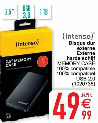 Disque dur externe externe harde schijf memory case