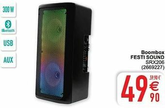 Boombox festi sound srx206