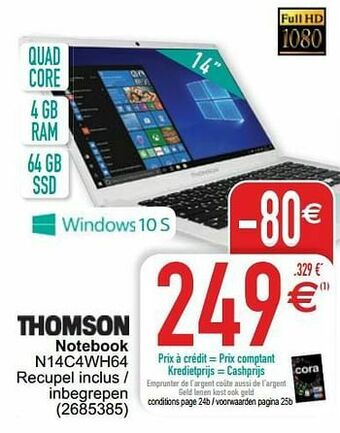 Thomson notebook n14c4wh64