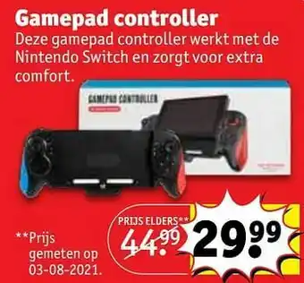 Kruidvat Gamepad controller aanbieding