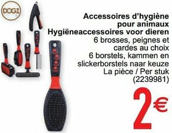Accessoires d’hygiène pour animaux hygiëneaccessoires voor dieren