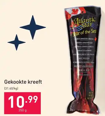 ALDI Gekookte kreeft 350g aanbieding