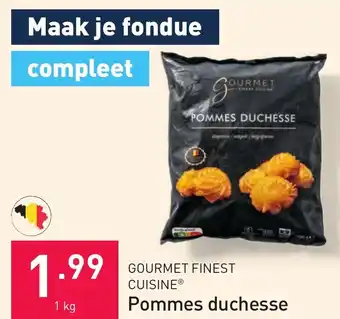 ALDI GOURMET FINEST CUISINE Pommes duchesse 1kg aanbieding