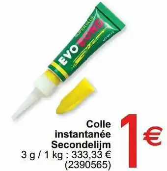 Colle instantanée secondelijm