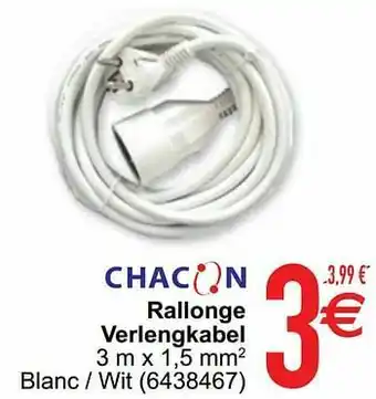 Rallonge verlengkabel