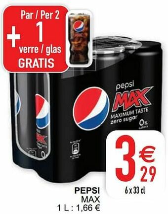 Pepsi max