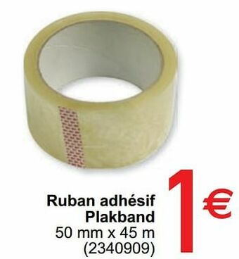 Ruban adhésif plakband