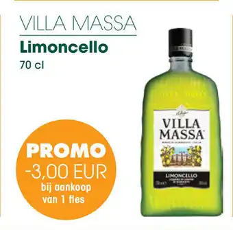 Prik en Tik VILLA MASSA Limoncello 70 cl aanbieding