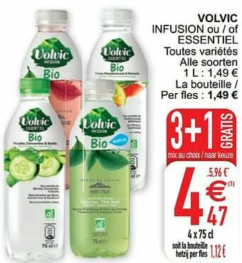 Volvic infusion ou - of essentiel