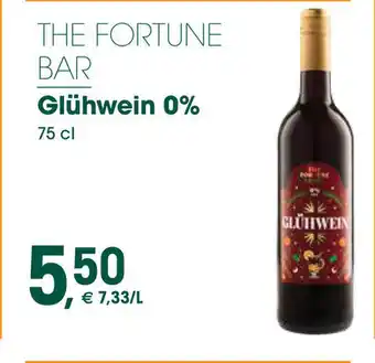 THE FORTUNE BAR Glühwein 0% 75 cl