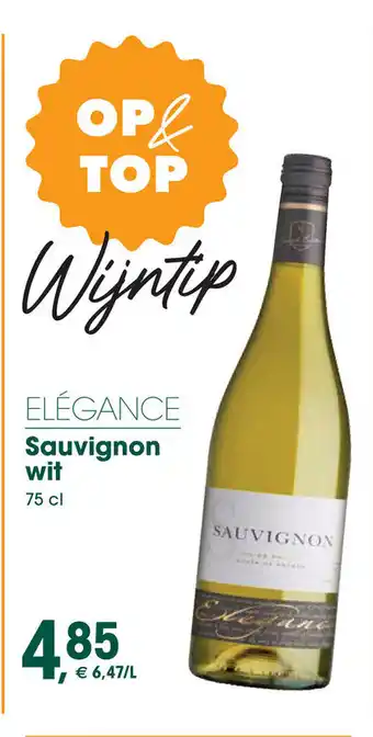 Prik en Tik ELÉGANCE Sauvignon wit 75 cl aanbieding
