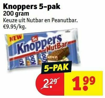 Kruidvat Knoppers aanbieding