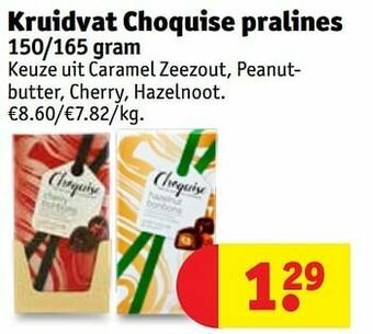 Kruidvat choquise pralines