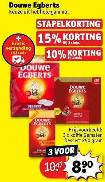 Kruidvat Koffie gemalen dessert aanbieding