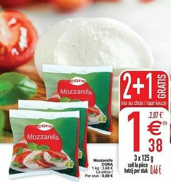 Mozzarella cora