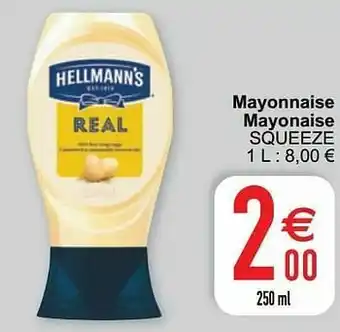 Mayonnaise mayonaise squeeze