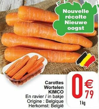 Carottes wortelen kimco