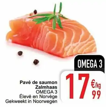 Pavé de saumon zalmhaas omega 3