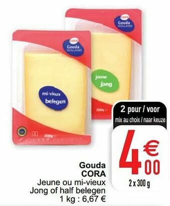 Cora Gouda cora aanbieding