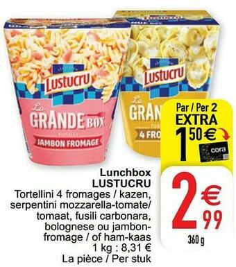Lunchbox lustucru