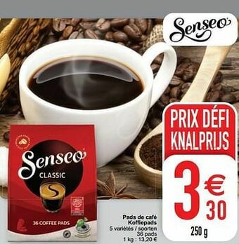 Cora Pads de café koffiepads aanbieding