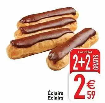 Cora Éclairs eclairs aanbieding
