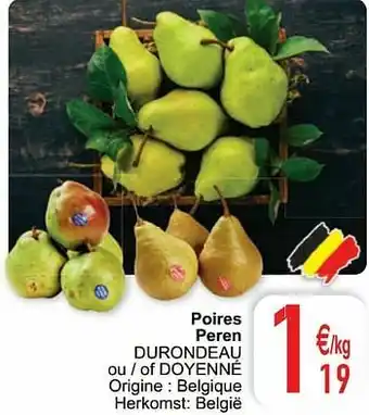 Poires peren durondeau ou - of doyenné