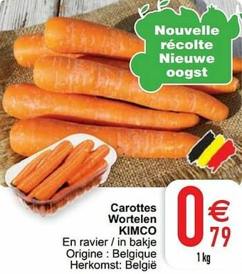 Cora Carottes wortelen kimco aanbieding