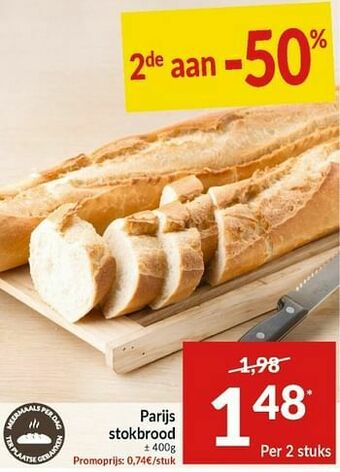 Intermarché Parijs stokbrood aanbieding