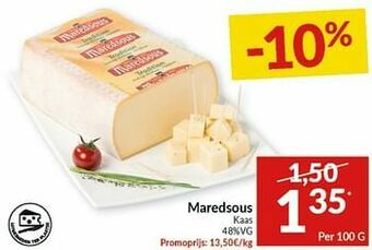 Intermarché Maredsous kaas aanbieding