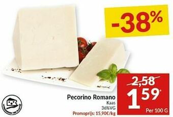 Intermarché Pecorino romano kaas aanbieding