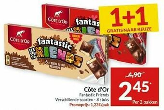 Intermarché Côte d`or fantastic friends aanbieding
