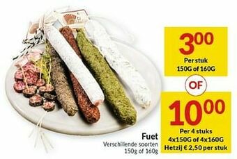 Intermarché Fuet aanbieding