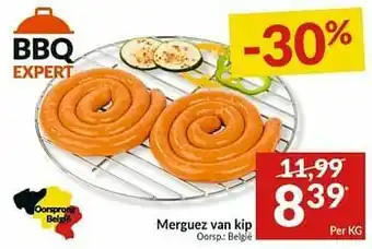 Intermarché Merguez van kip aanbieding