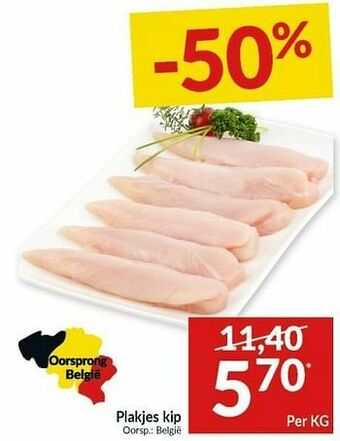Intermarché Plakjes kip aanbieding