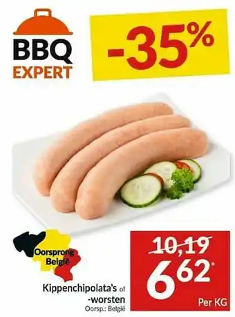 Intermarché Kippenchipolata`s ot -worsten aanbieding