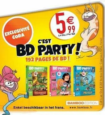 Cora C`est bd party! aanbieding