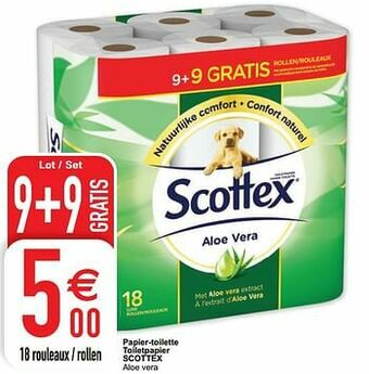 Papier-toilette toiletpapier scottex