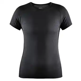 Decathlon Pro dry nanoweight korte mouw - zwart aanbieding