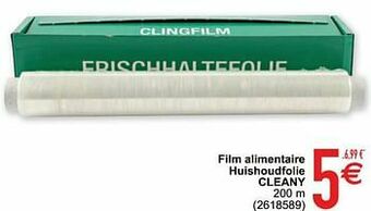 Film alimentaire huishoudfolie cleany
