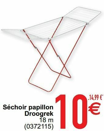 Cora Séchoir papillon droogrek aanbieding