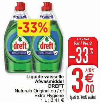 Liquide vaisselle afwasmiddel dreft