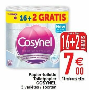 Cora Papier-toilette toiletpapier cosynel aanbieding