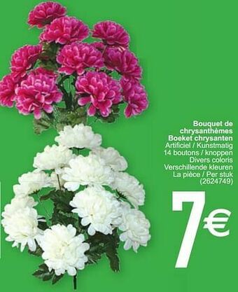 Cora Bouquet de chrysanthèmes boeket chrysanten aanbieding
