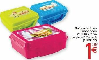 Boîte à tartines brooddoos