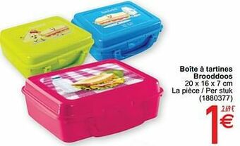 Boîte à tartines brooddoos