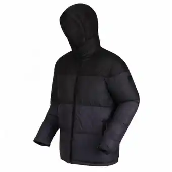 Decathlon Heren carnan gewatteerde jas (marine/maanlicht denim) aanbieding