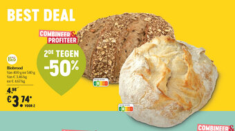 Delhaize Biobrood aanbieding