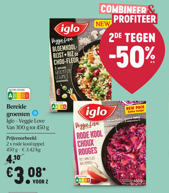 Delhaize Bereide groenten aanbieding