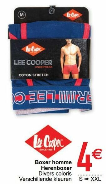 Boxer homme herenboxer